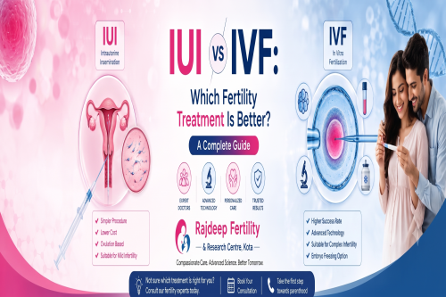 IUI vs IVF: Which Fertility Treatment Is Better? A Complete Guide by Rajdeep Fertility and Research Centre, Kota